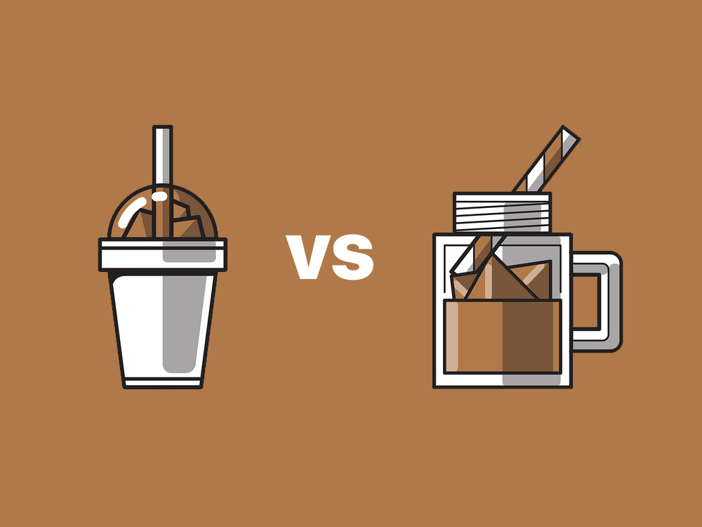 Cold Brew vs Iced Coffee | 5 Main Differences To Know